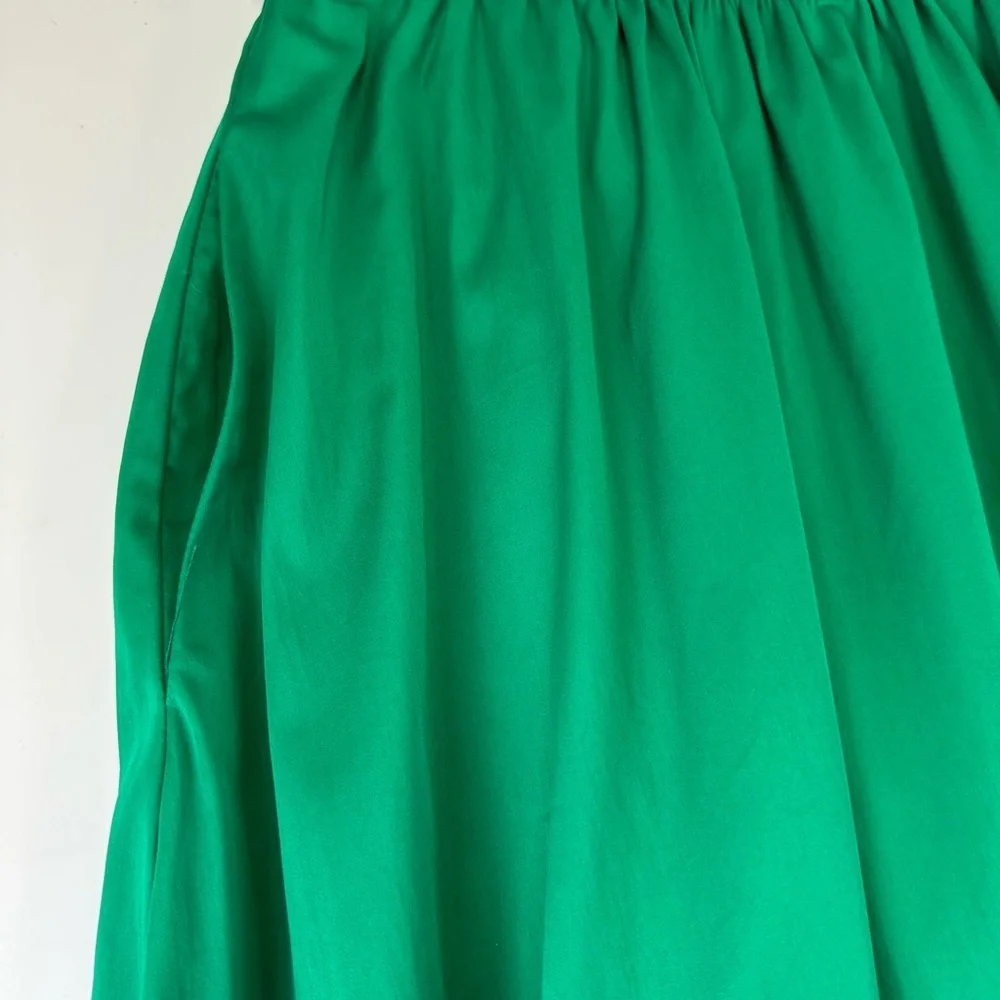 Hansen & Gretal maxi skirt XS Small cotton poplin lined wrap pockets Holiday - Picture 9 of 9